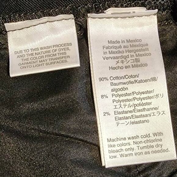 J Crew Curvy Toothpick Jean True Black Plus Size High Rise Jeans 37/24 NEW - Picture 5 of 8